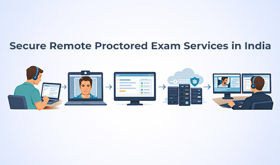 Secure Remote Proctored Exam Services in India